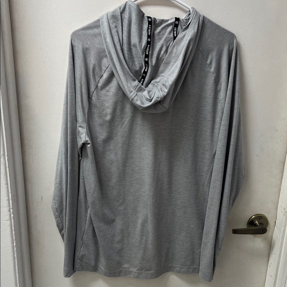Hurley Light Gray Hoodie - Picture 3 of 3